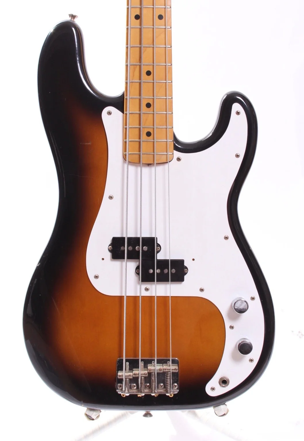 1983 Squier JV Precision Bass 57 Reissue sunburst - Image 2