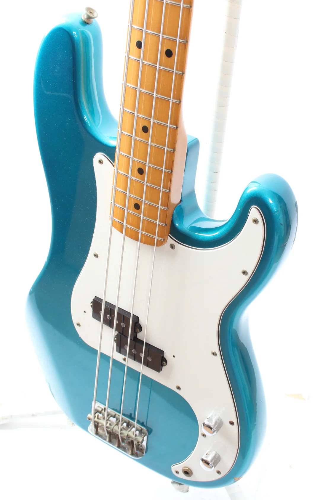 1983 Squier Precision Bass 57 / 62 Reissue lake placid blue - Image 3