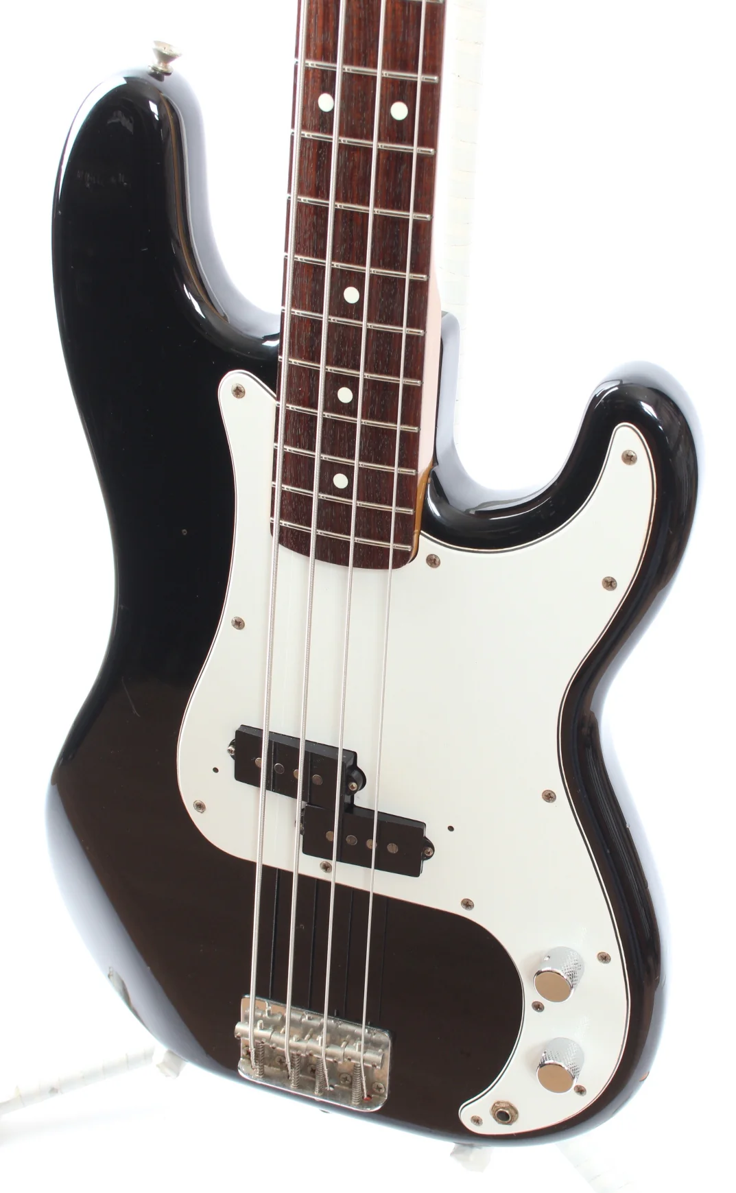 1983 Squier Precision Bass 62 Reissue black - Image 3