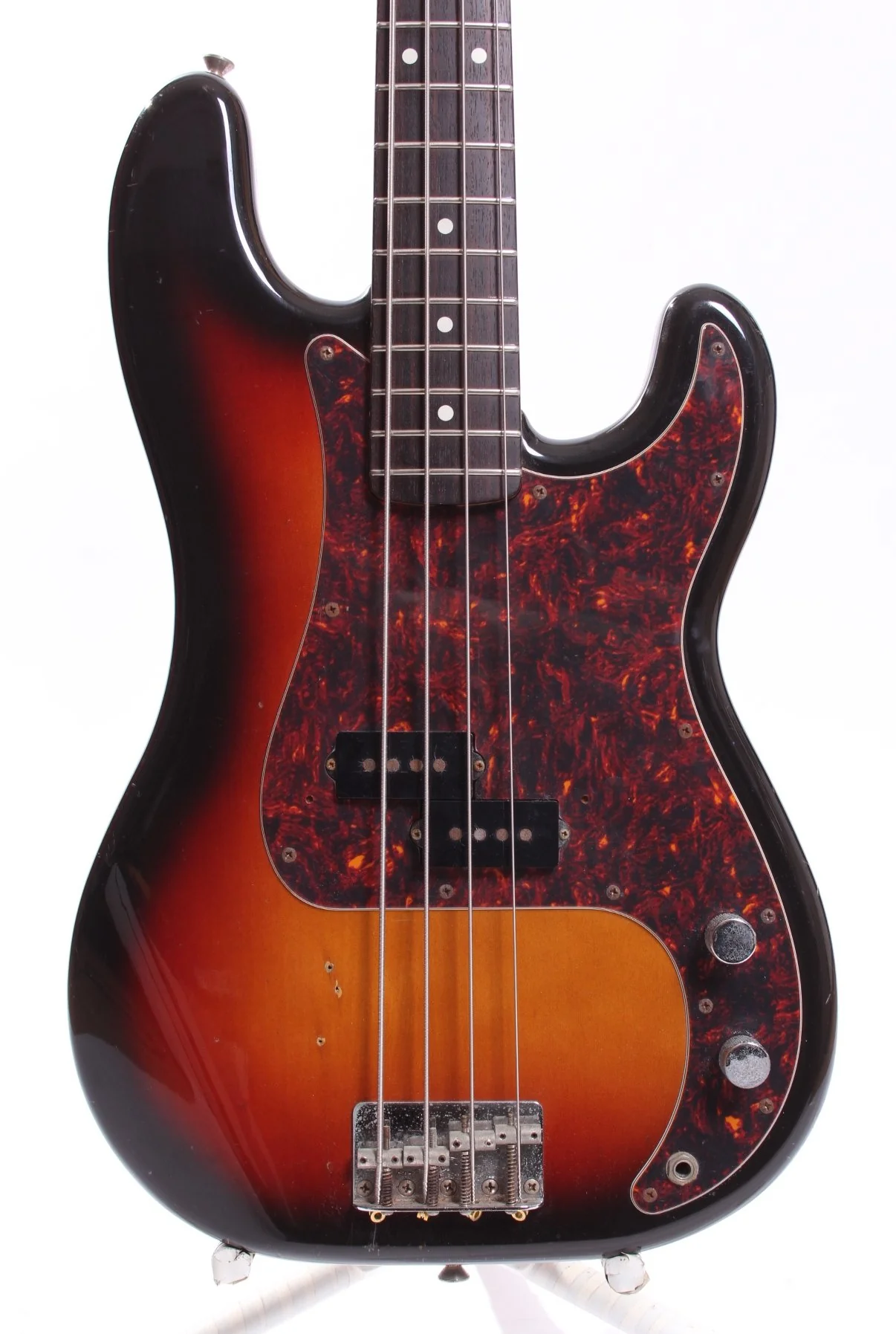1983 Squier Precision Bass 62 Reissue sunburst - Image 2