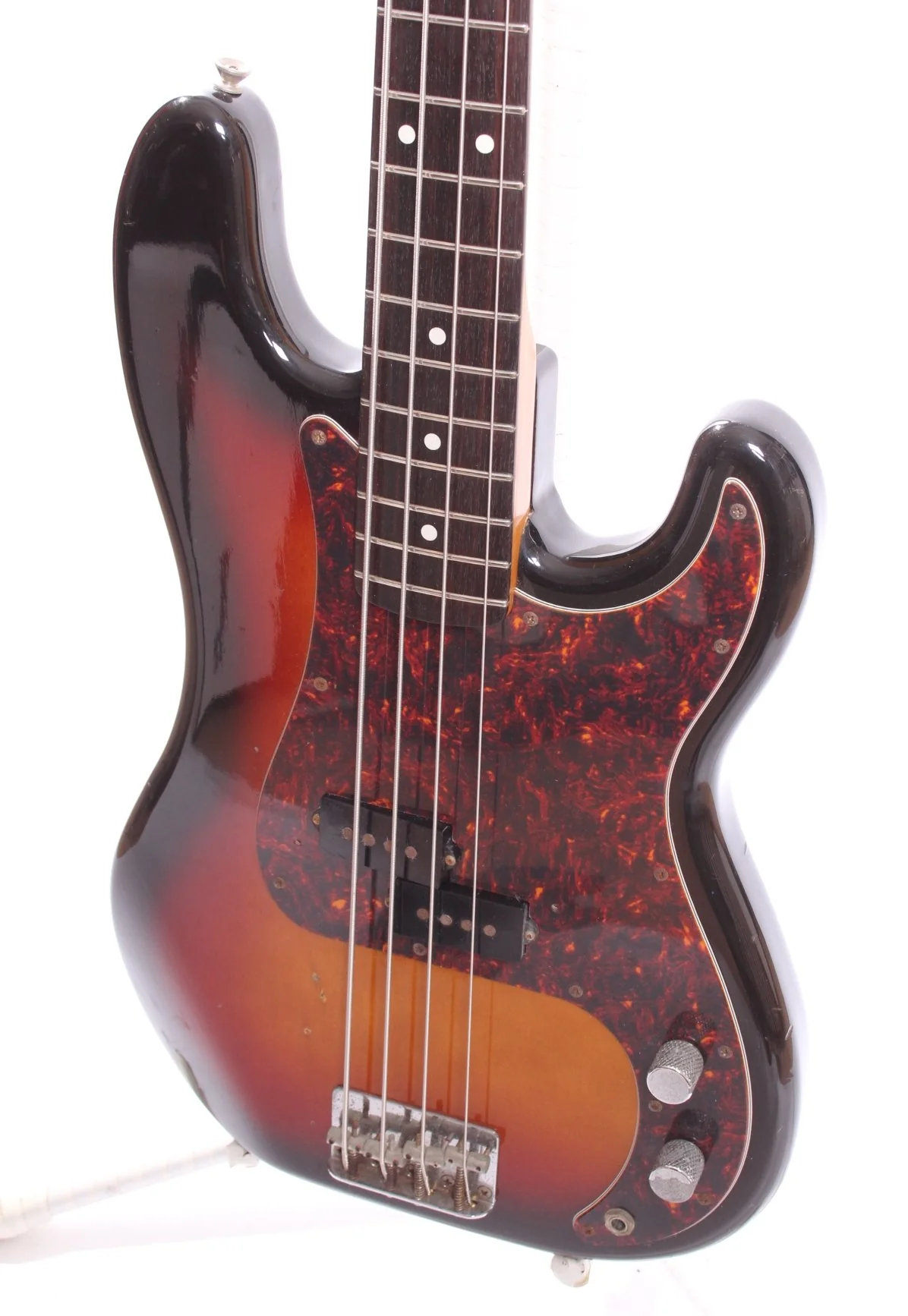 1983 Squier Precision Bass 62 Reissue sunburst - Image 3