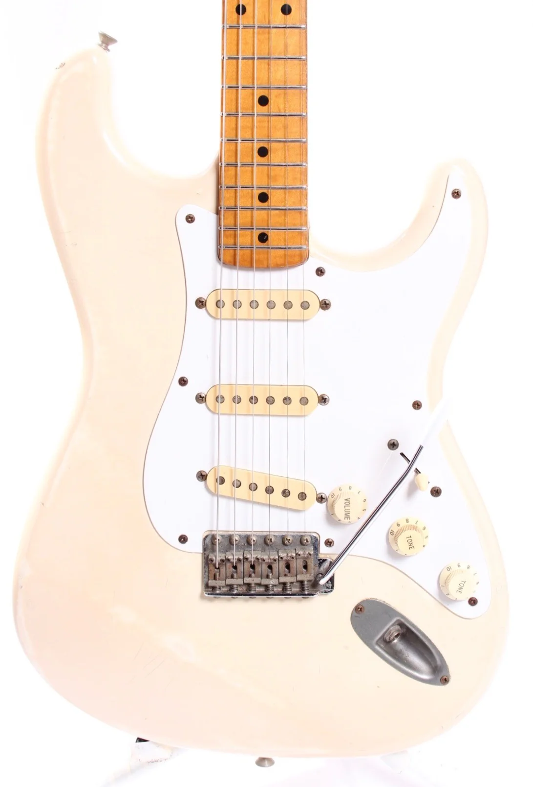 1983 Squier Stratocaster '57 Reissue vintage white - Image 2