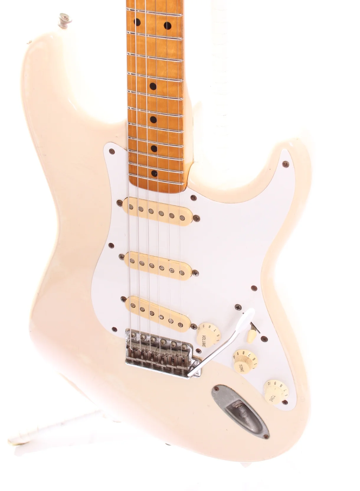 1983 Squier Stratocaster '57 Reissue vintage white - Image 3