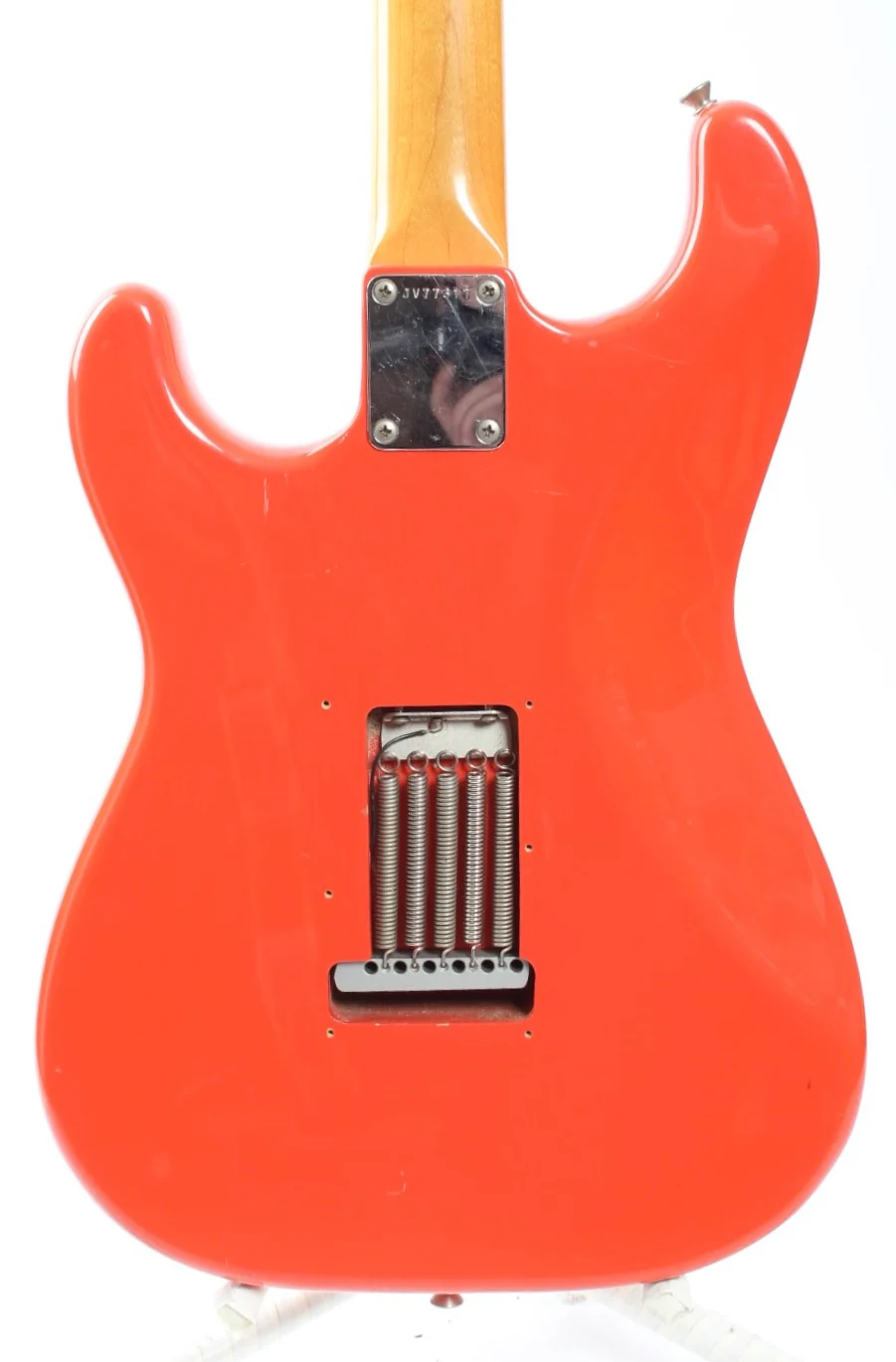 1983 Squier Stratocaster 62 Reissue fiesta red - Image 7