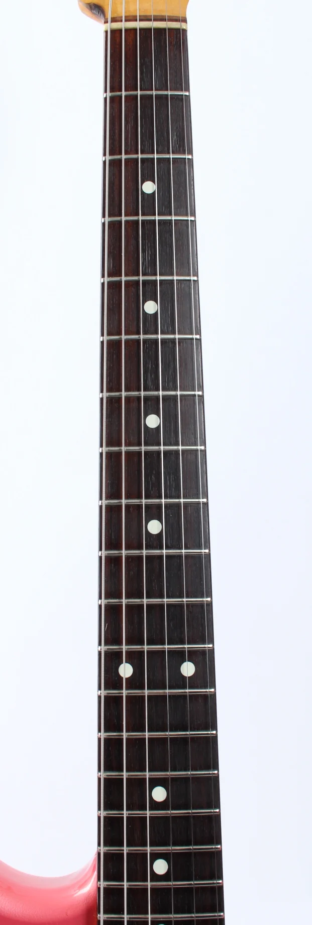 1983 Squier Stratocaster 62 Reissue metallic pink - Image 4