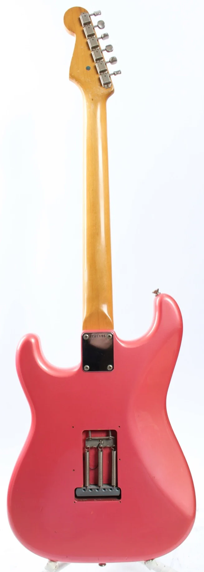 1983 Squier Stratocaster 62 Reissue metallic pink - Image 6