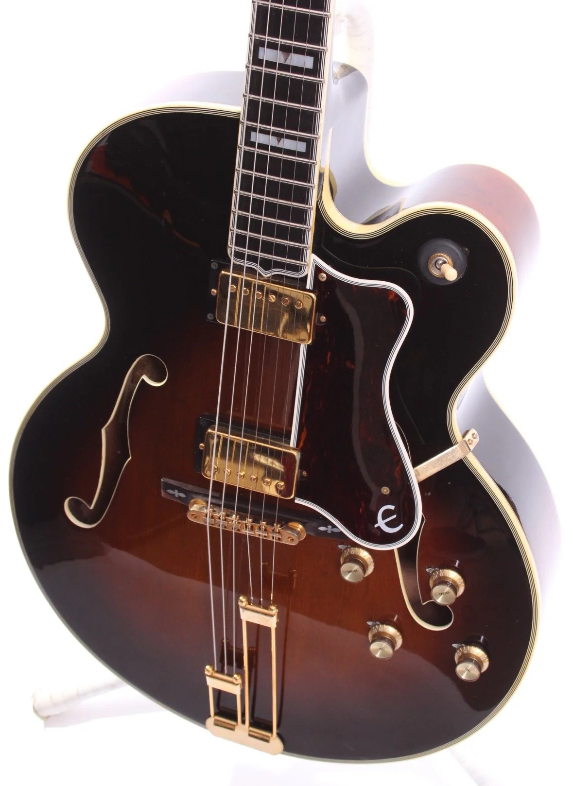 1984 Epiphone Emperor antique sunburst - Image 3