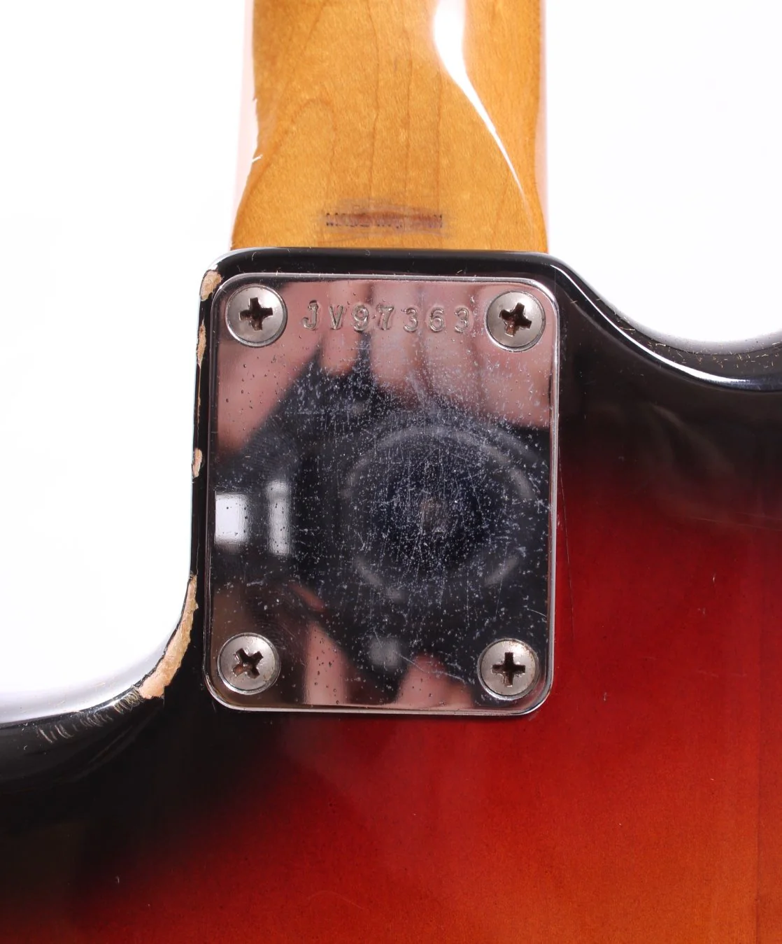 1984 Fender Jazzmaster 66 Reissue sunburst - Image 11