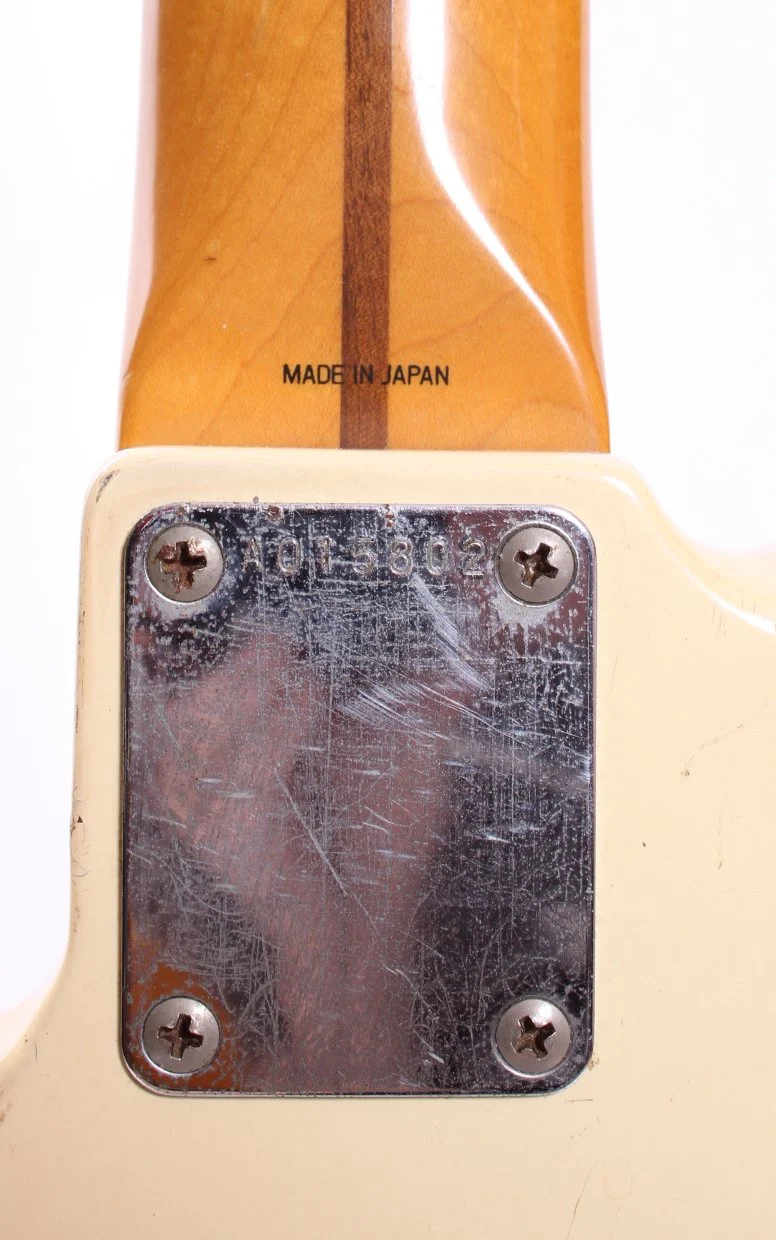 1984 Fender Precision Bass 57 Reissue vintage white - Image 11
