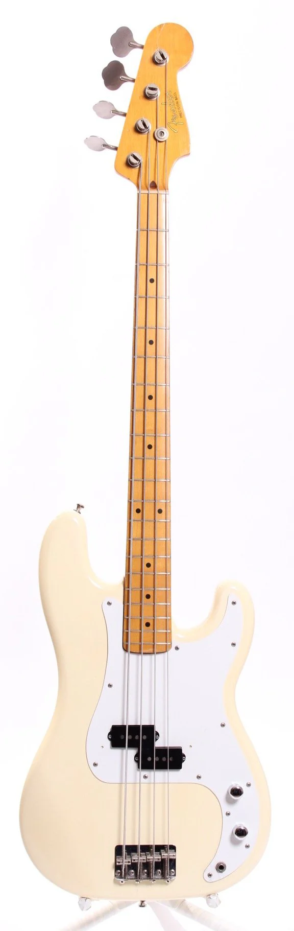 1984 Fender Precision Bass 57 Reissue vintage white