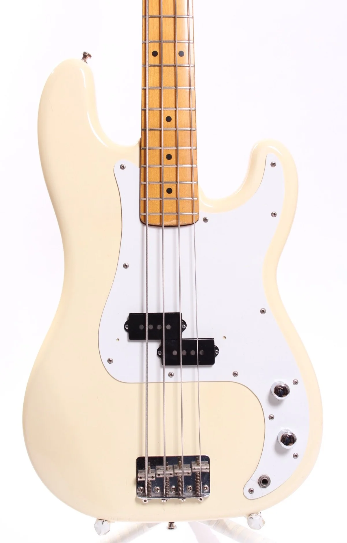 1984 Fender Precision Bass 57 Reissue vintage white - Image 2