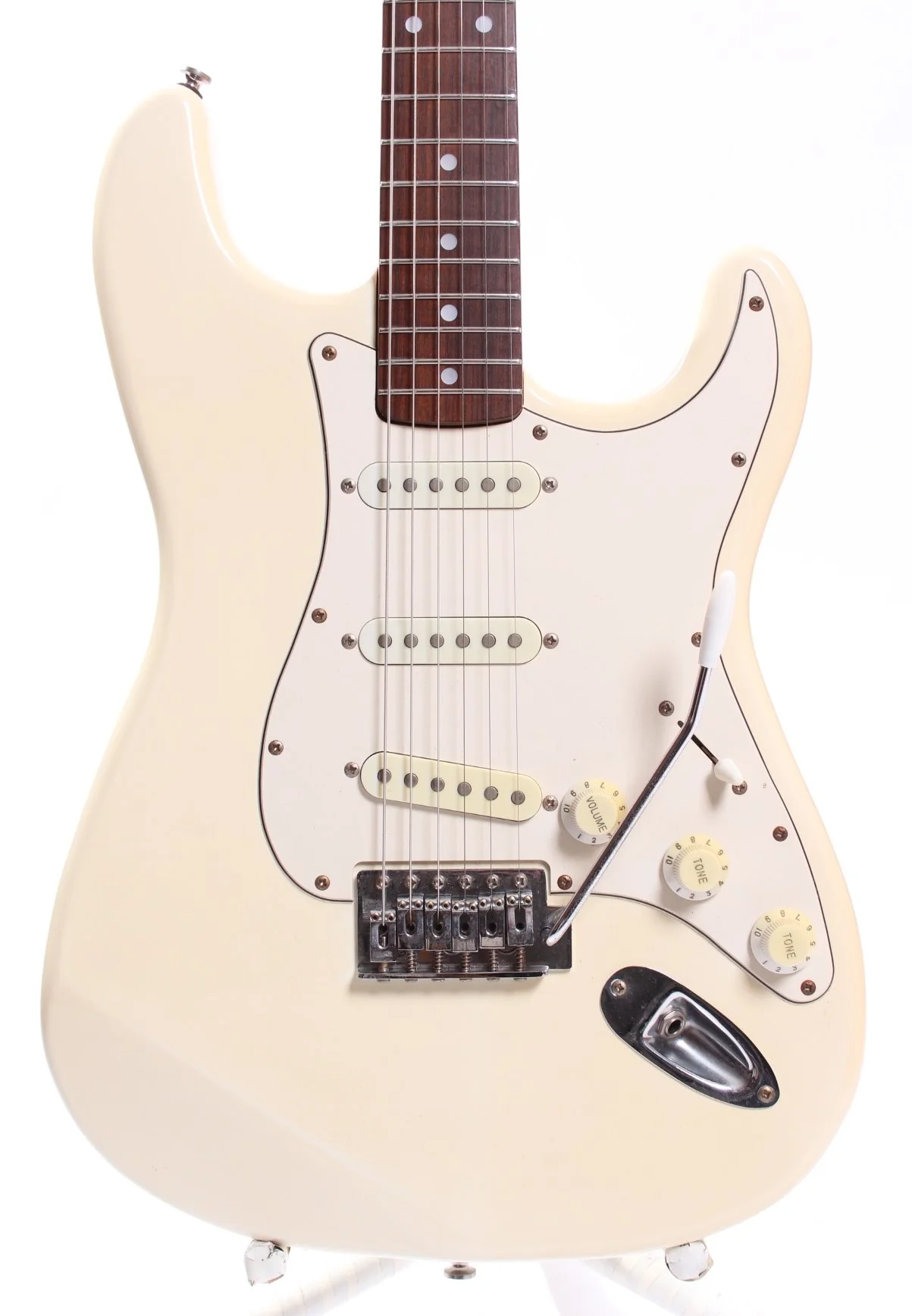 1984 Fender Stratocaster 72 Reissue vintage white - Image 2