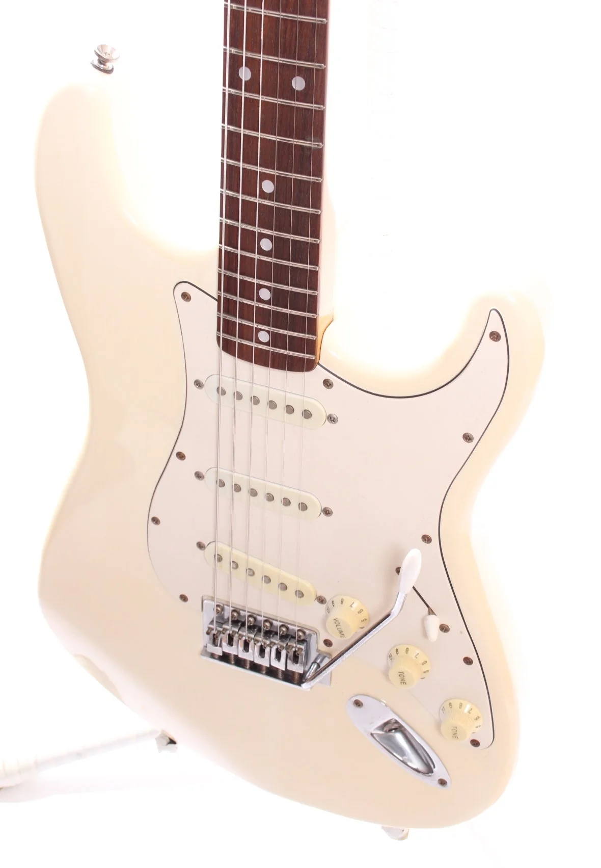 1984 Fender Stratocaster 72 Reissue vintage white - Image 3