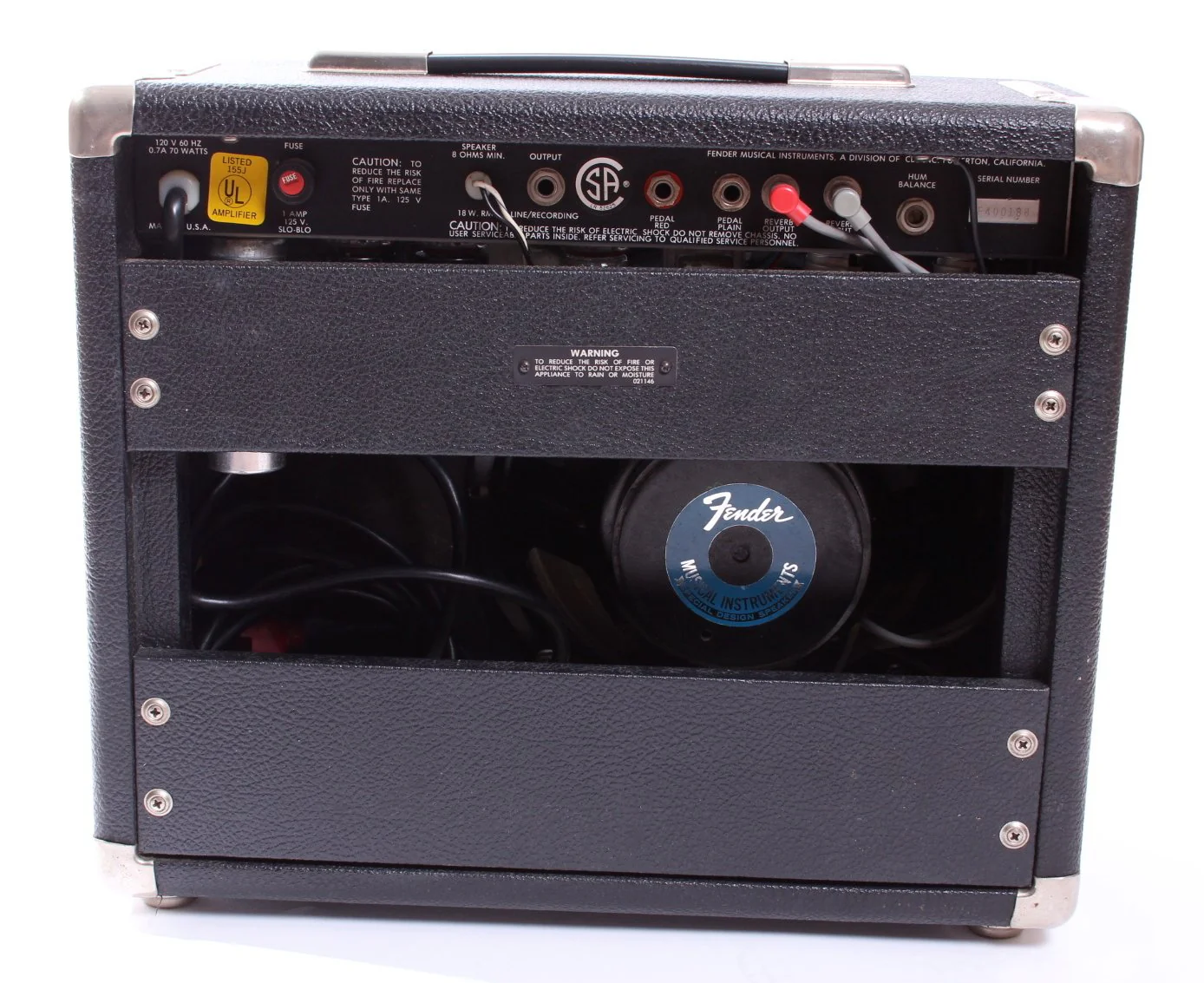 1984 Fender Super Champ Amp - Image 4