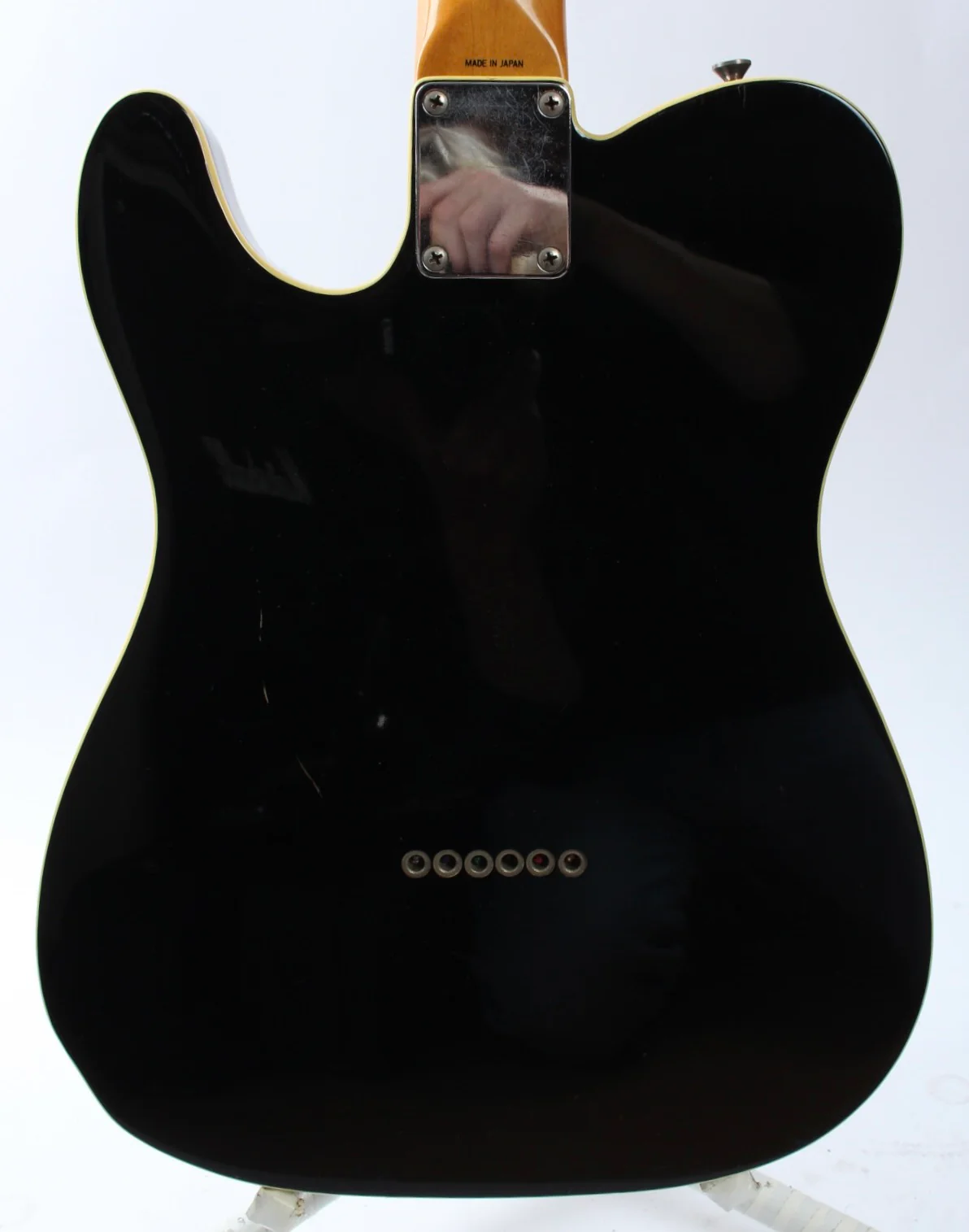 1984 Fender Telecaster Custom 62 Reissue JV Series black - Image 7