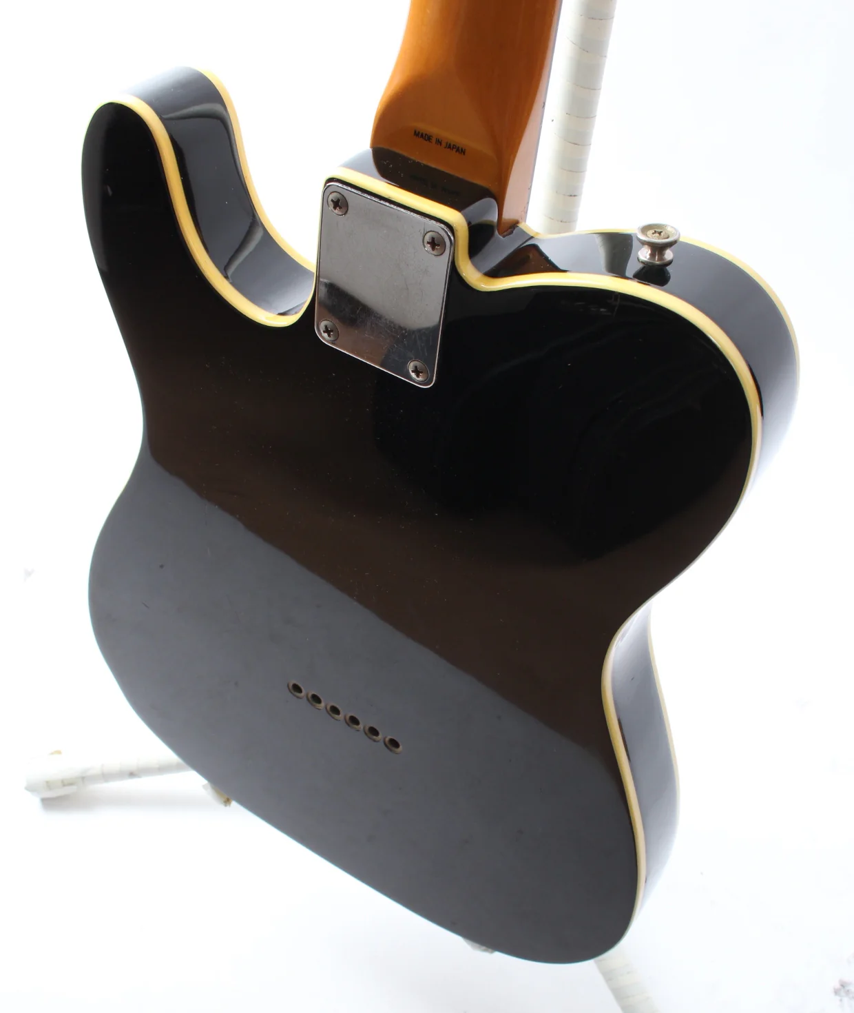 1984 Fender Telecaster Custom 62 Reissue JV Series black - Image 8
