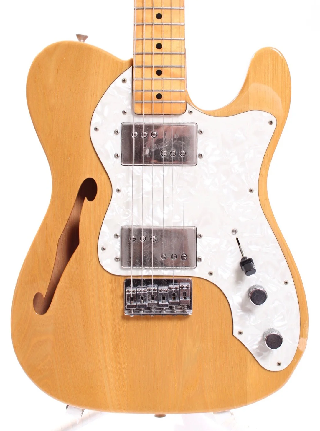 1984 Fender Telecaster Thinline '72 Reissue natural - Image 2