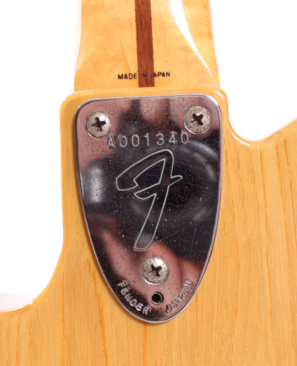 1984 Fender Telecaster Thinline '72 Reissue natural - Image 9