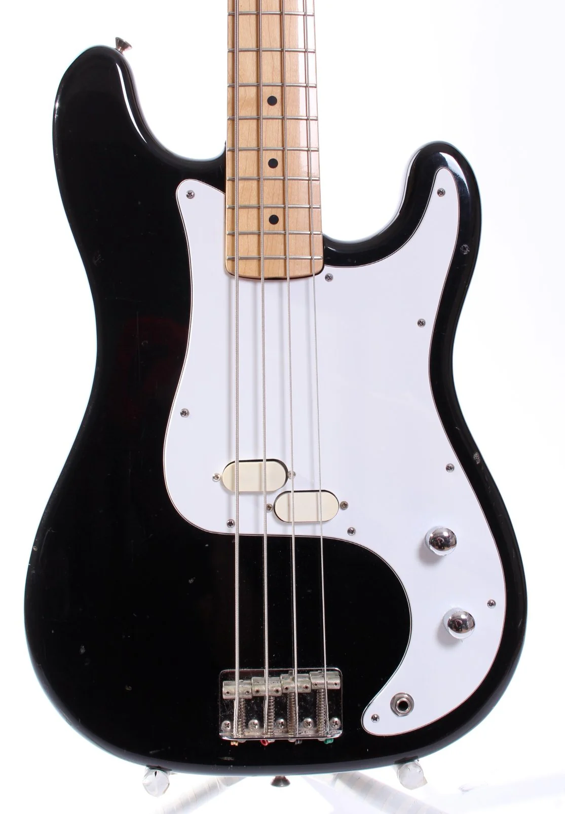 1984 Squier by Fender Japan Bullet Bass black - Image 2