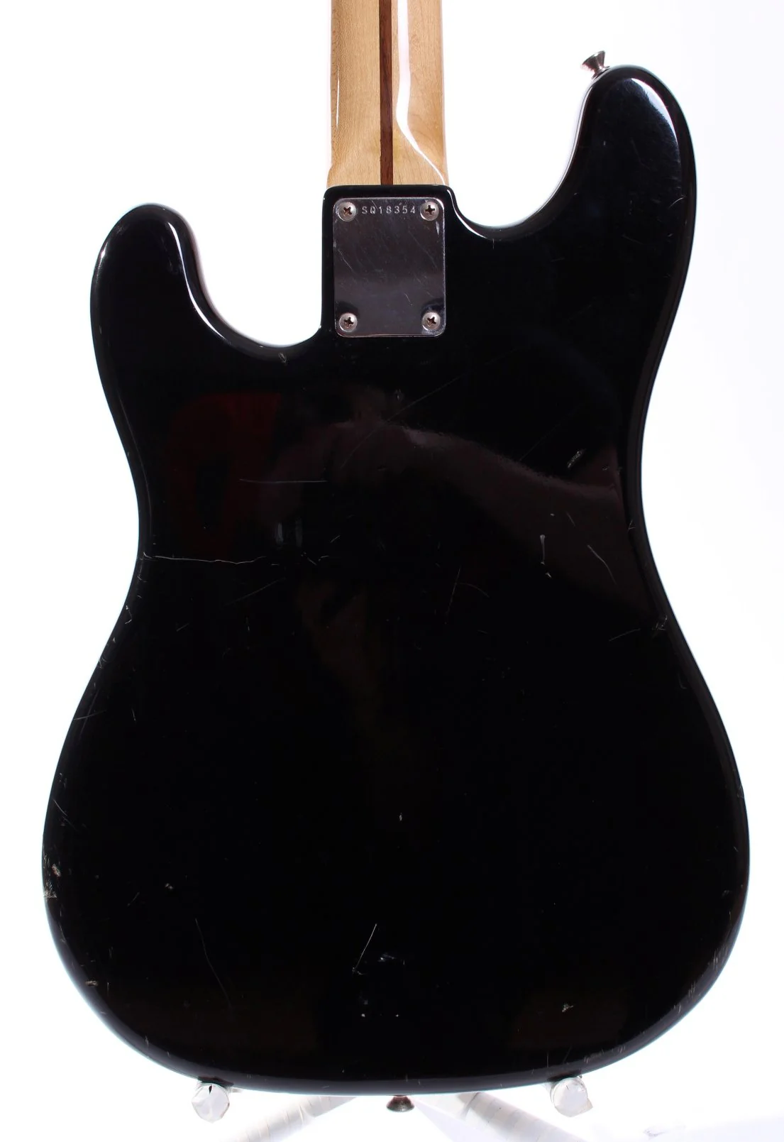1984 Squier by Fender Japan Bullet Bass black - Image 7