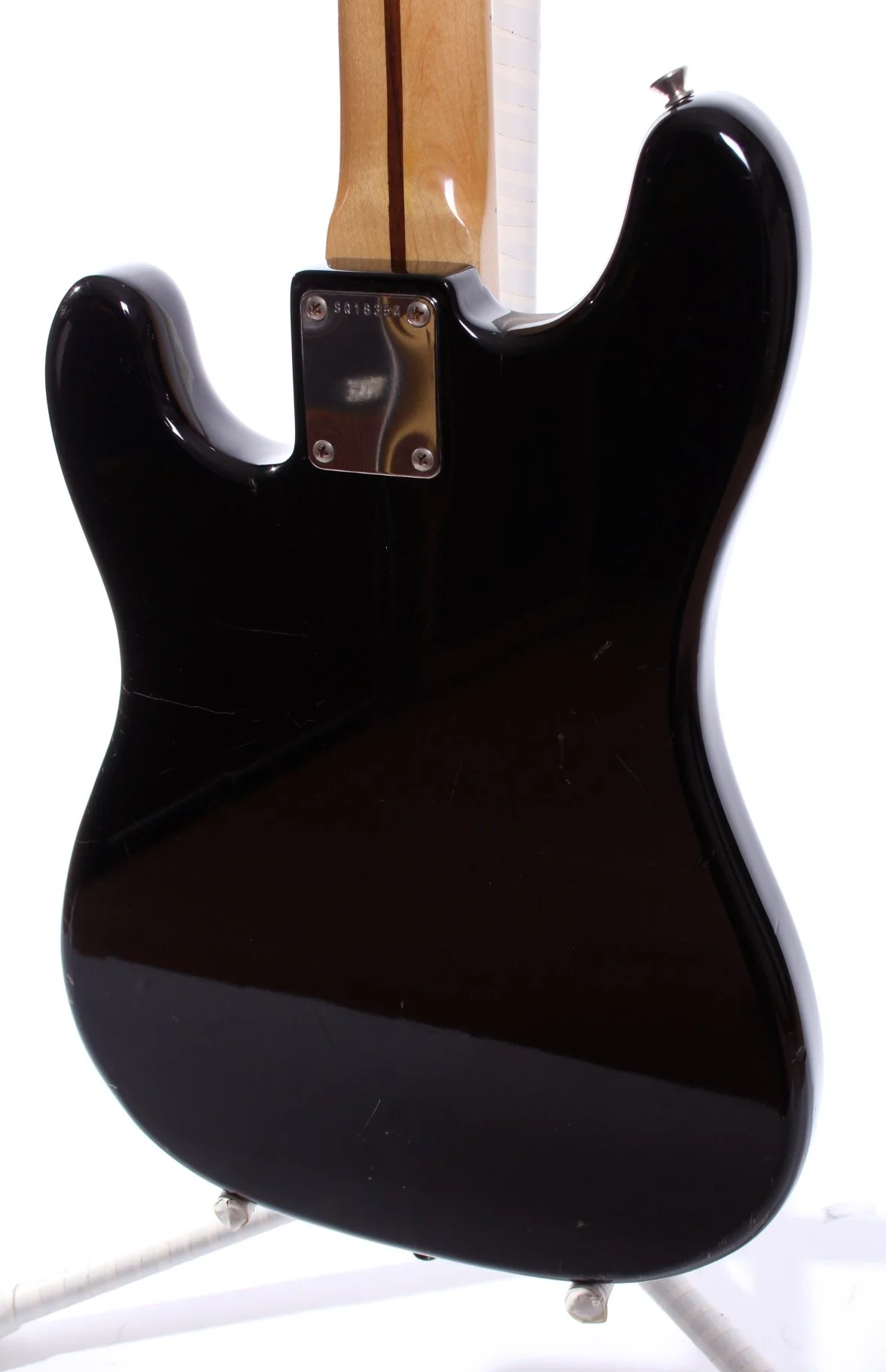1984 Squier by Fender Japan Bullet Bass black - Image 8