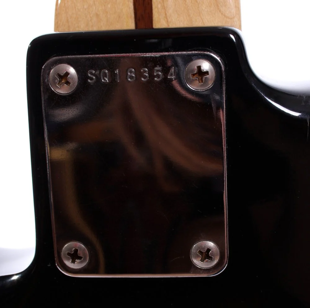 1984 Squier by Fender Japan Bullet Bass black - Image 9