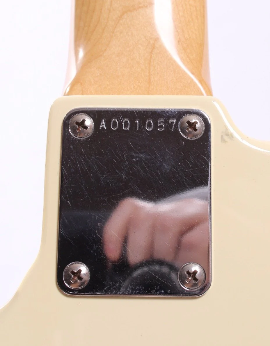1984 Squier by Fender Jazz Bass 62 Reissue vintage white - Image 11