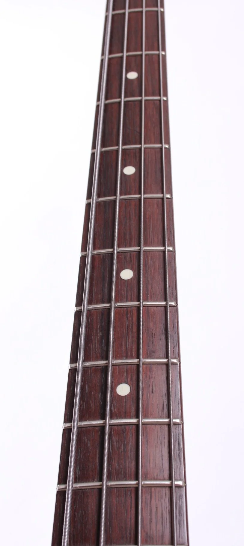 1984 Squier by Fender Jazz Bass 62 Reissue vintage white - Image 4