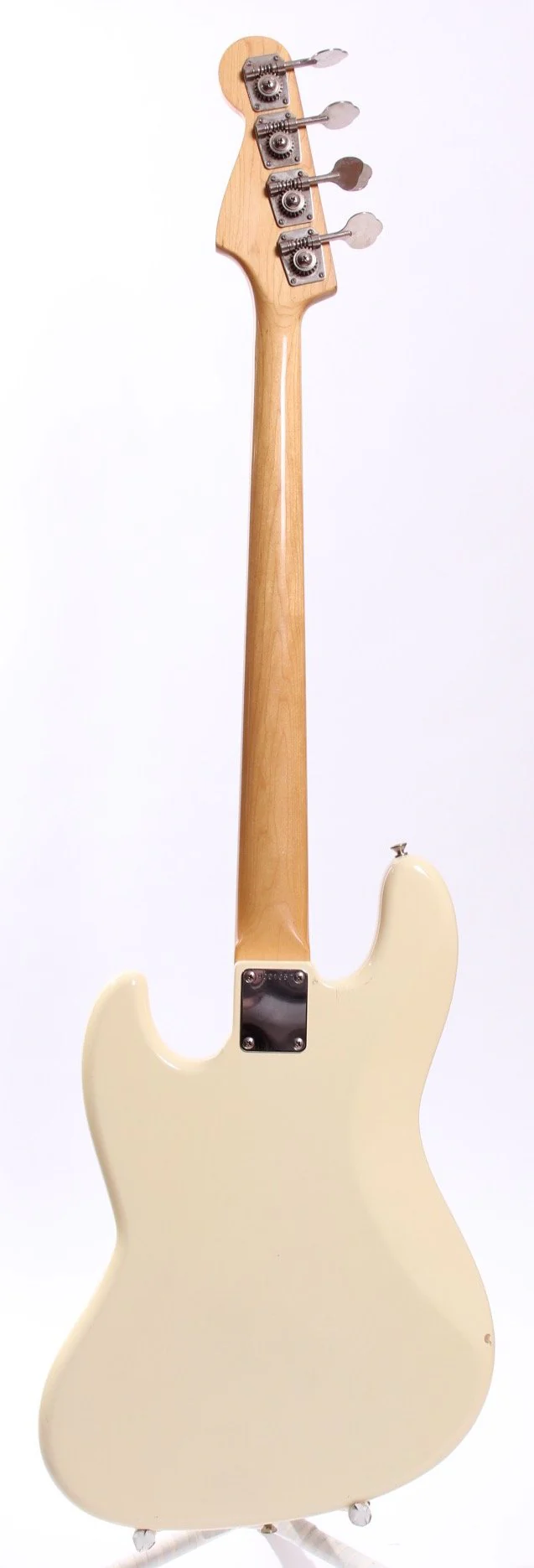 1984 Squier by Fender Jazz Bass 62 Reissue vintage white - Image 6