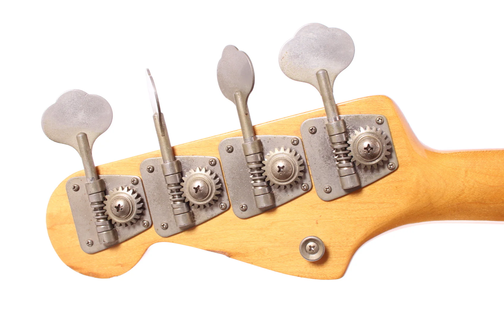 1984 Squier by Fender JV Precision Bass 62 Reissue vintage white - Image 10