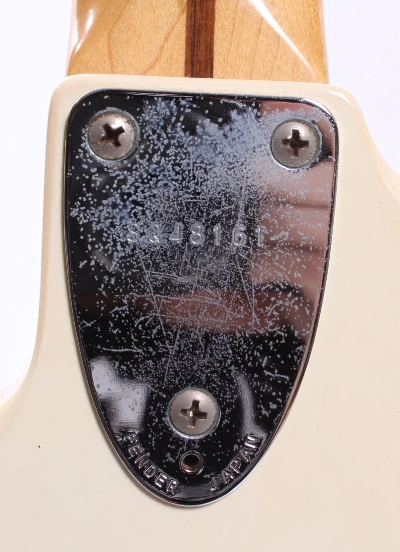 1984 Squier by Fender Stratocaster '72 Reissue vintage white - Image 11
