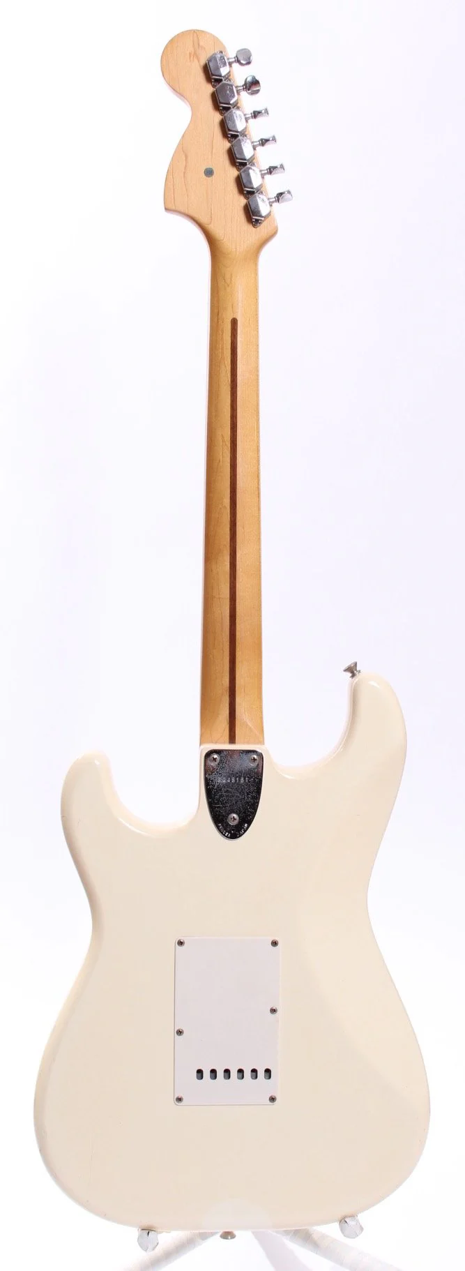 1984 Squier by Fender Stratocaster '72 Reissue vintage white - Image 6