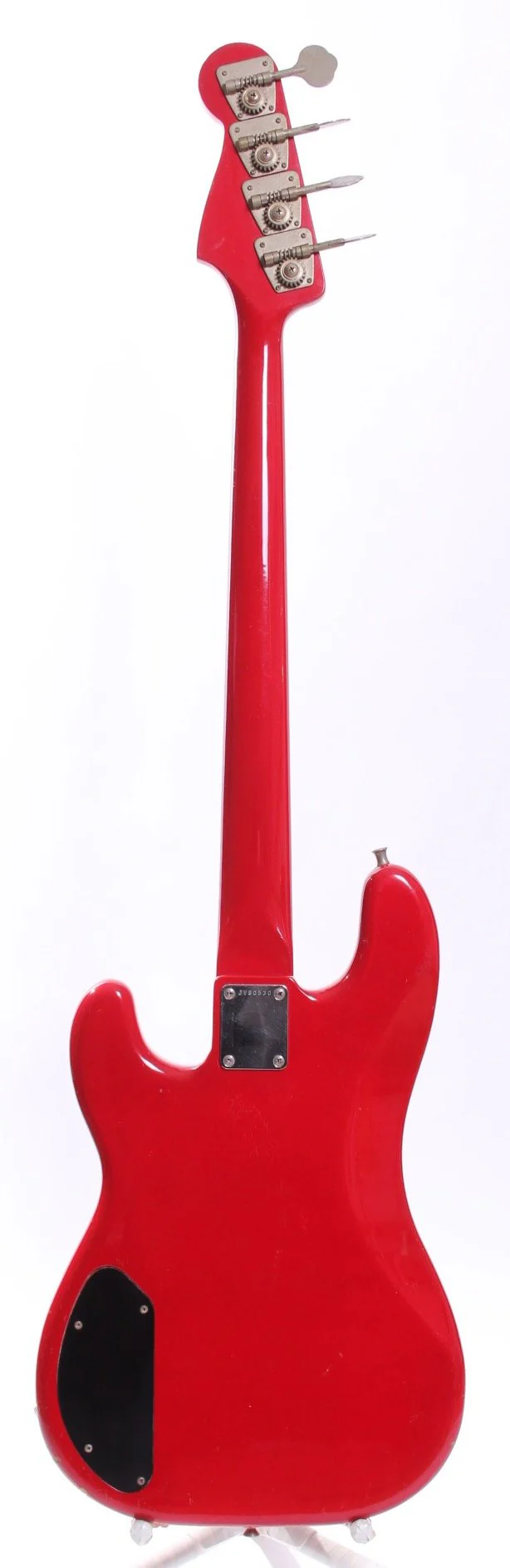 1984 Squier JV Contemporary Series PJ Bass torino red - Image 6