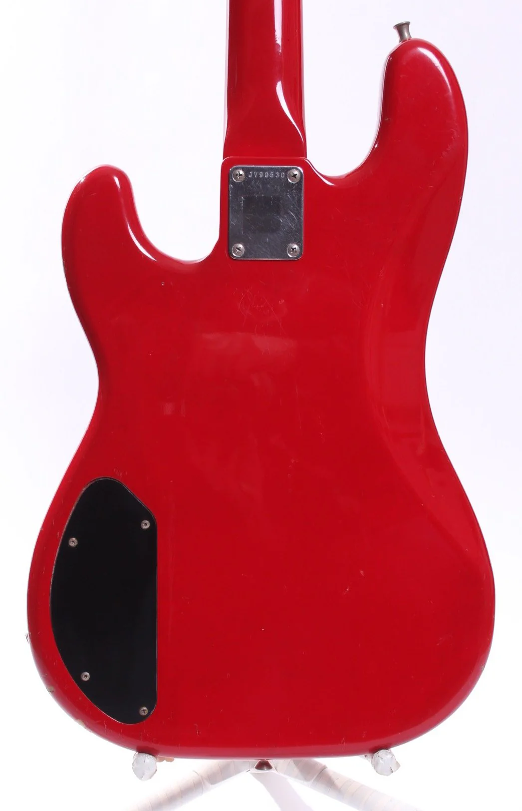 1984 Squier JV Contemporary Series PJ Bass torino red - Image 7