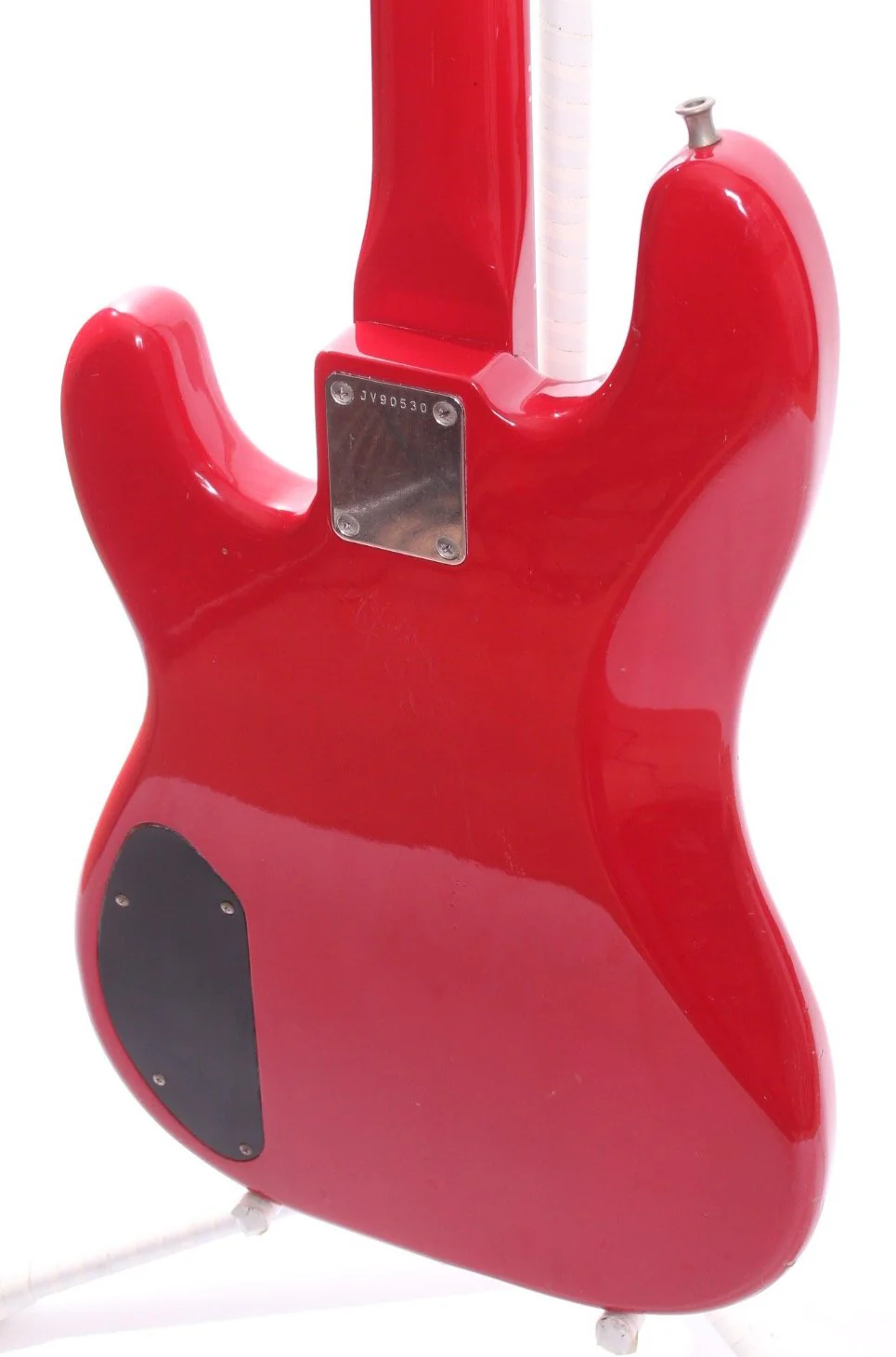 1984 Squier JV Contemporary Series PJ Bass torino red - Image 8