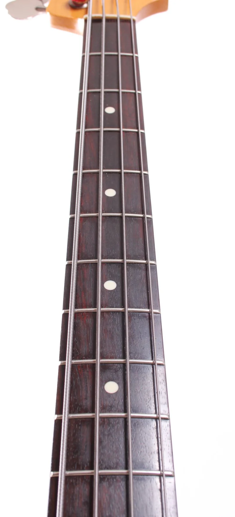 1984 Squier Precision Bass 62 Reissue Medium Scale vintage white - Image 4