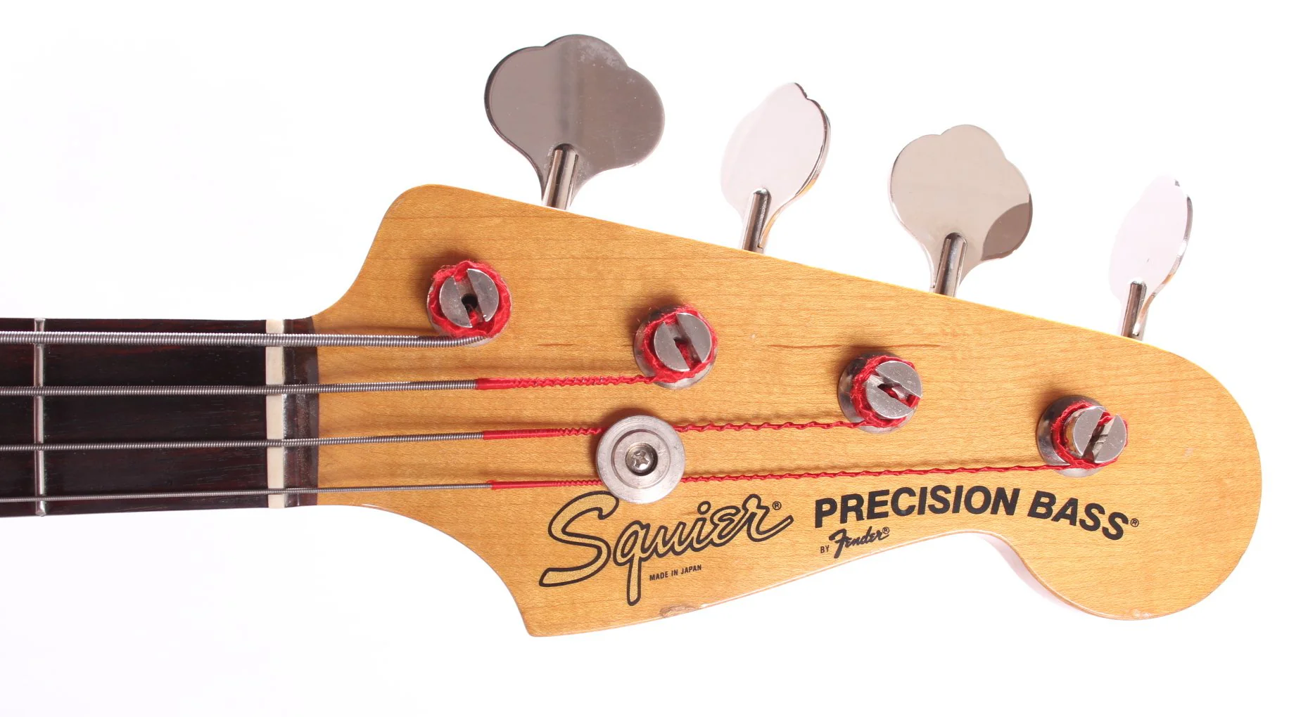 1984 Squier Precision Bass 62 Reissue Medium Scale vintage white - Image 5