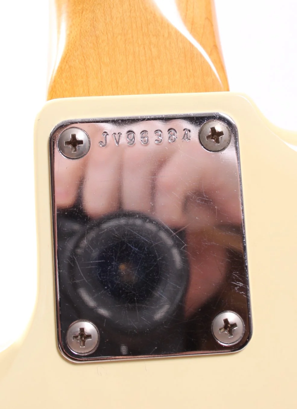 1984 Squier Precision Bass 62 Reissue Medium Scale vintage white - Image 9