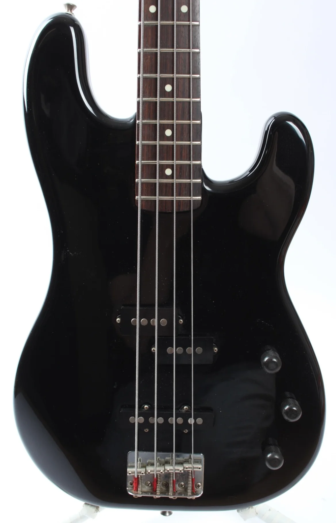 1984 Squier Precision Jazz Bass Special PJ-555 black - Image 2