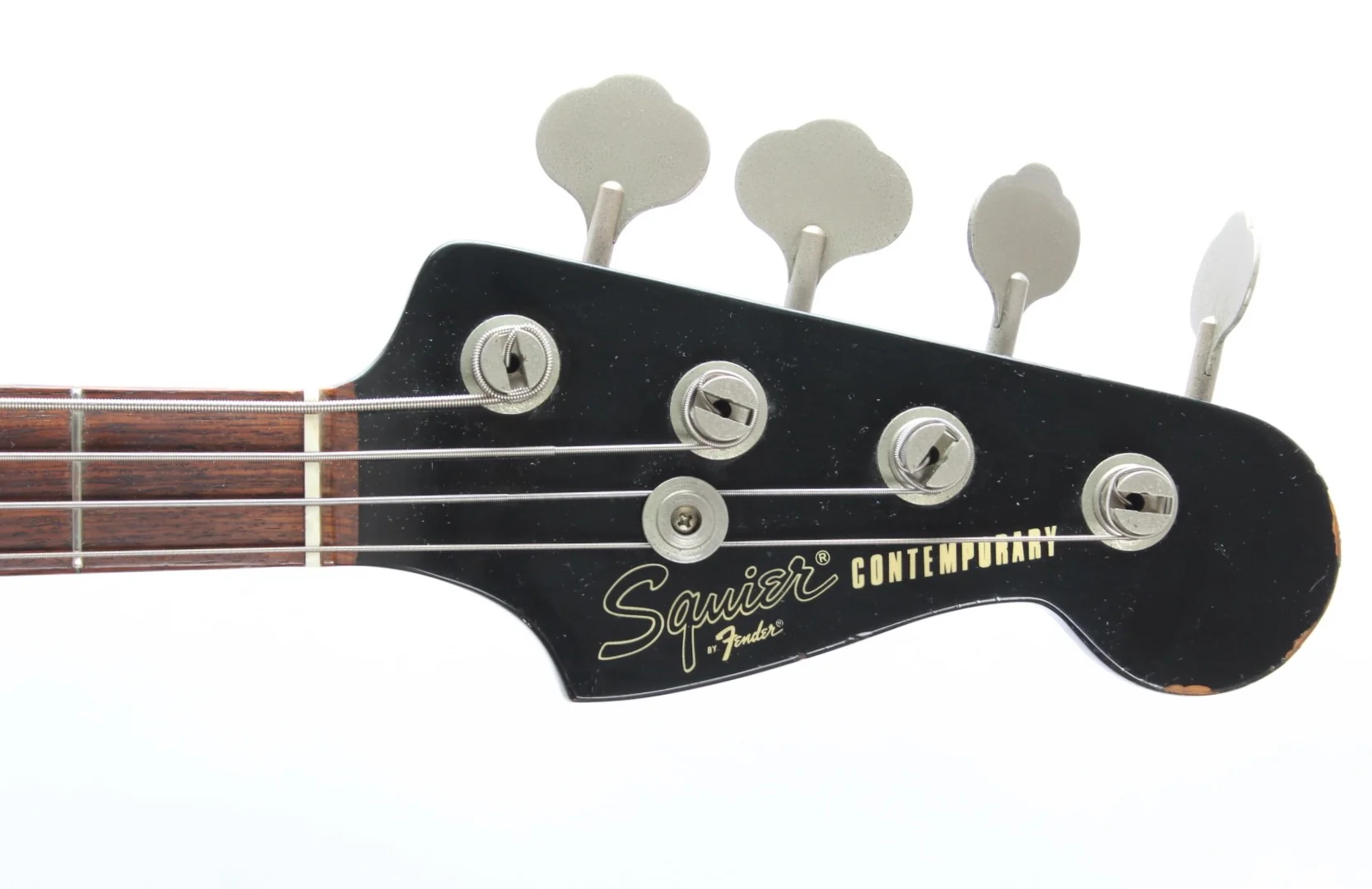 1984 Squier Precision Jazz Bass PJ-555 black - Image 5