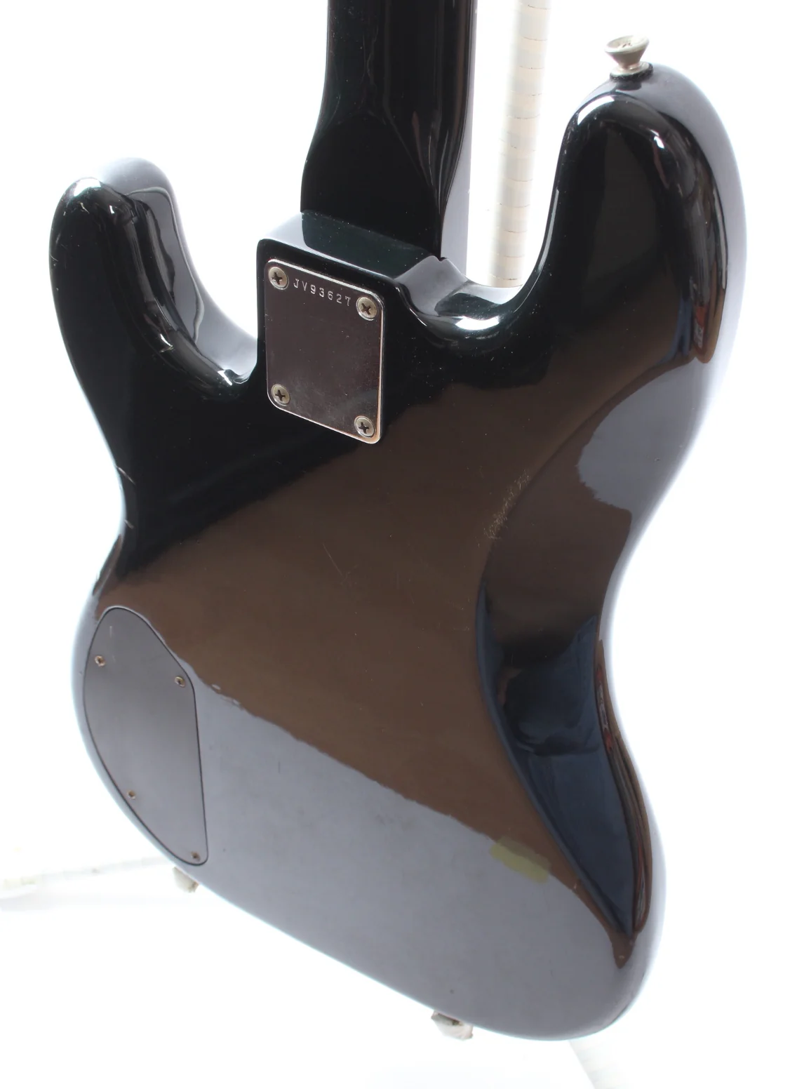 1984 Squier Precision Jazz Bass PJ-555 black - Image 8