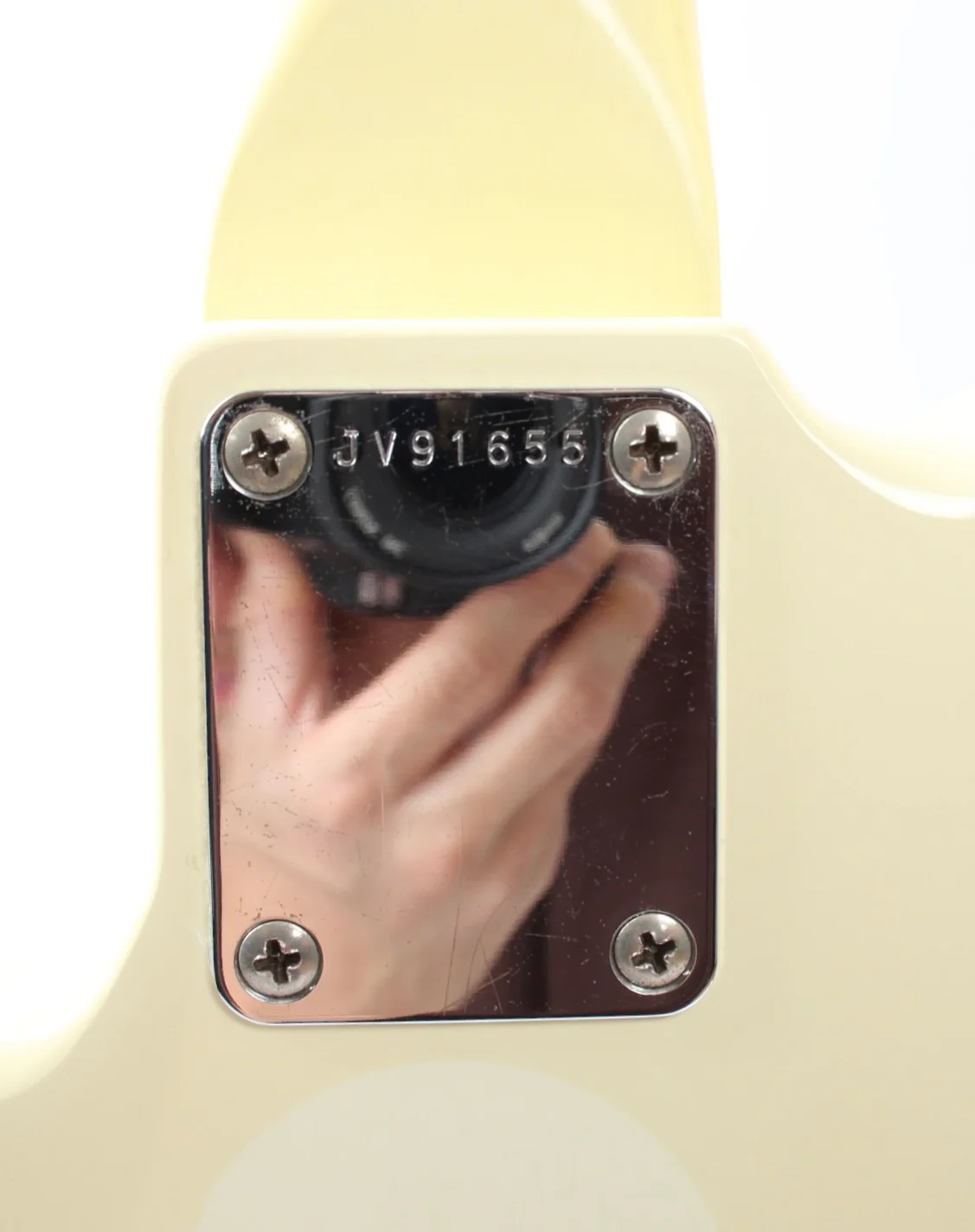 1984 Squier Precision Jazz Bass Special PJ-555 olympic white - Image 11