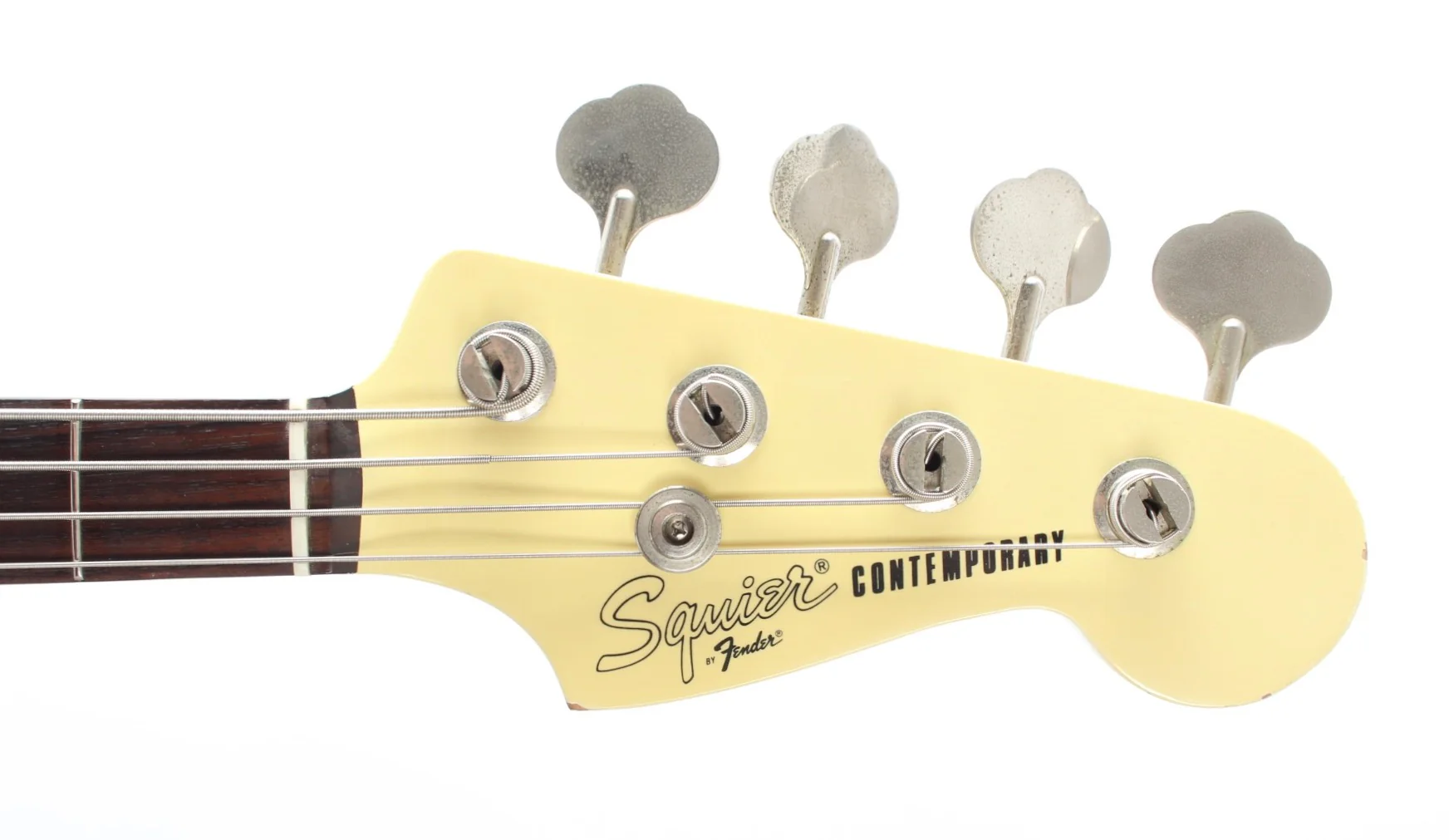 1984 Squier Precision Jazz Bass Special PJ-555 olympic white - Image 5