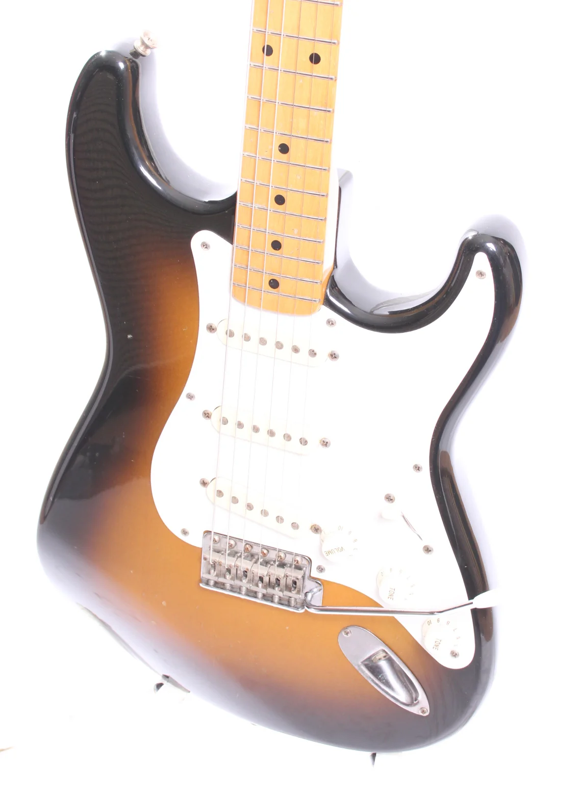 1984 Squier Stratocaster 57 Reissue sunburst - Image 3
