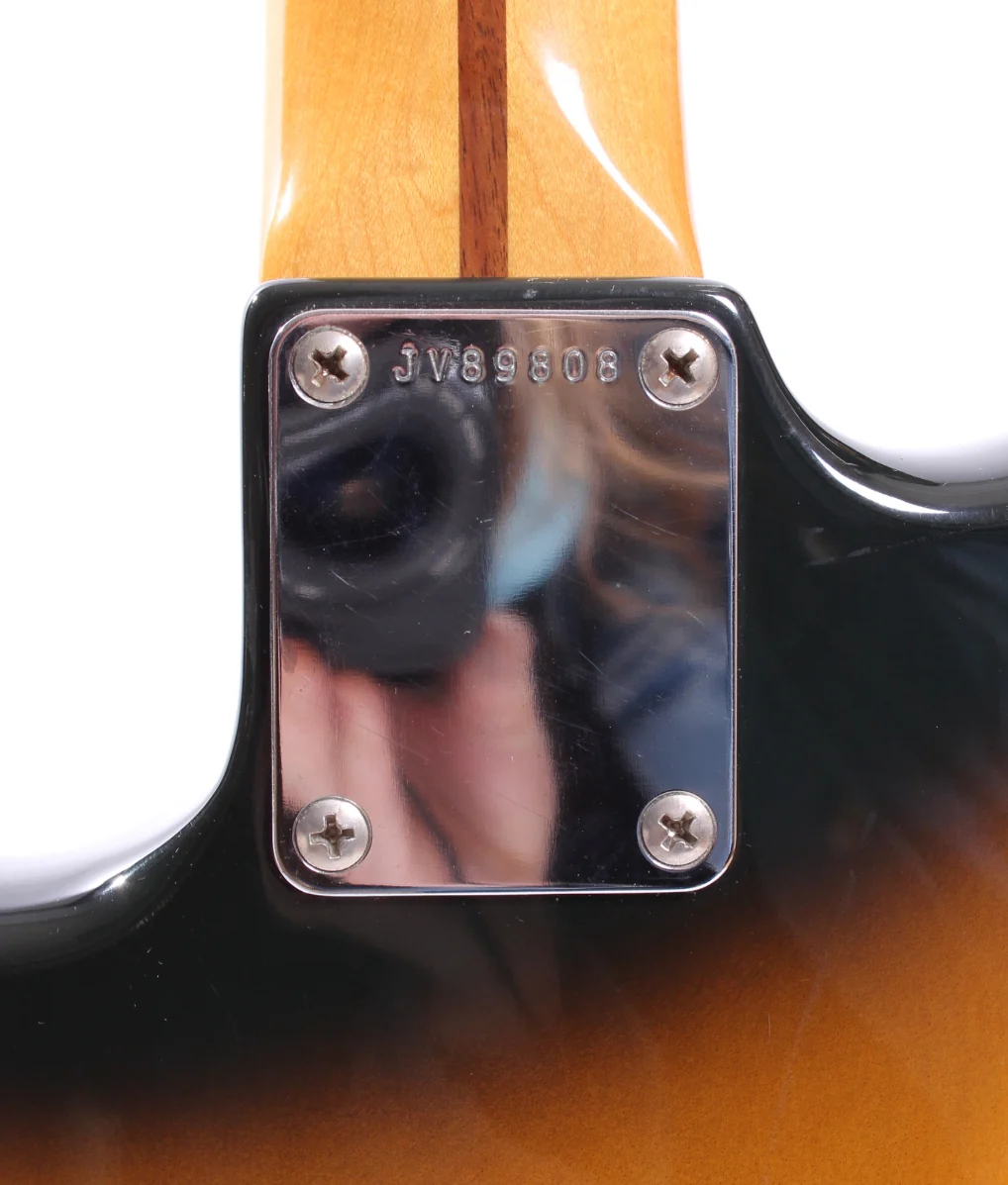 1984 Squier Stratocaster 57 Reissue sunburst - Image 9