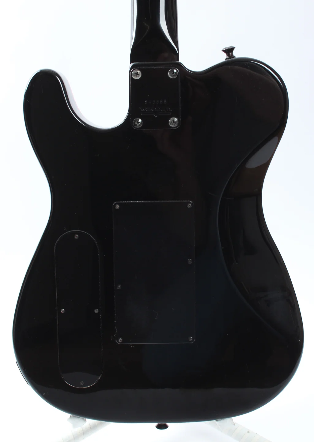 1984 Washburn Tour 24 Vibrato BBR EMG pickups red hot black - Image 7