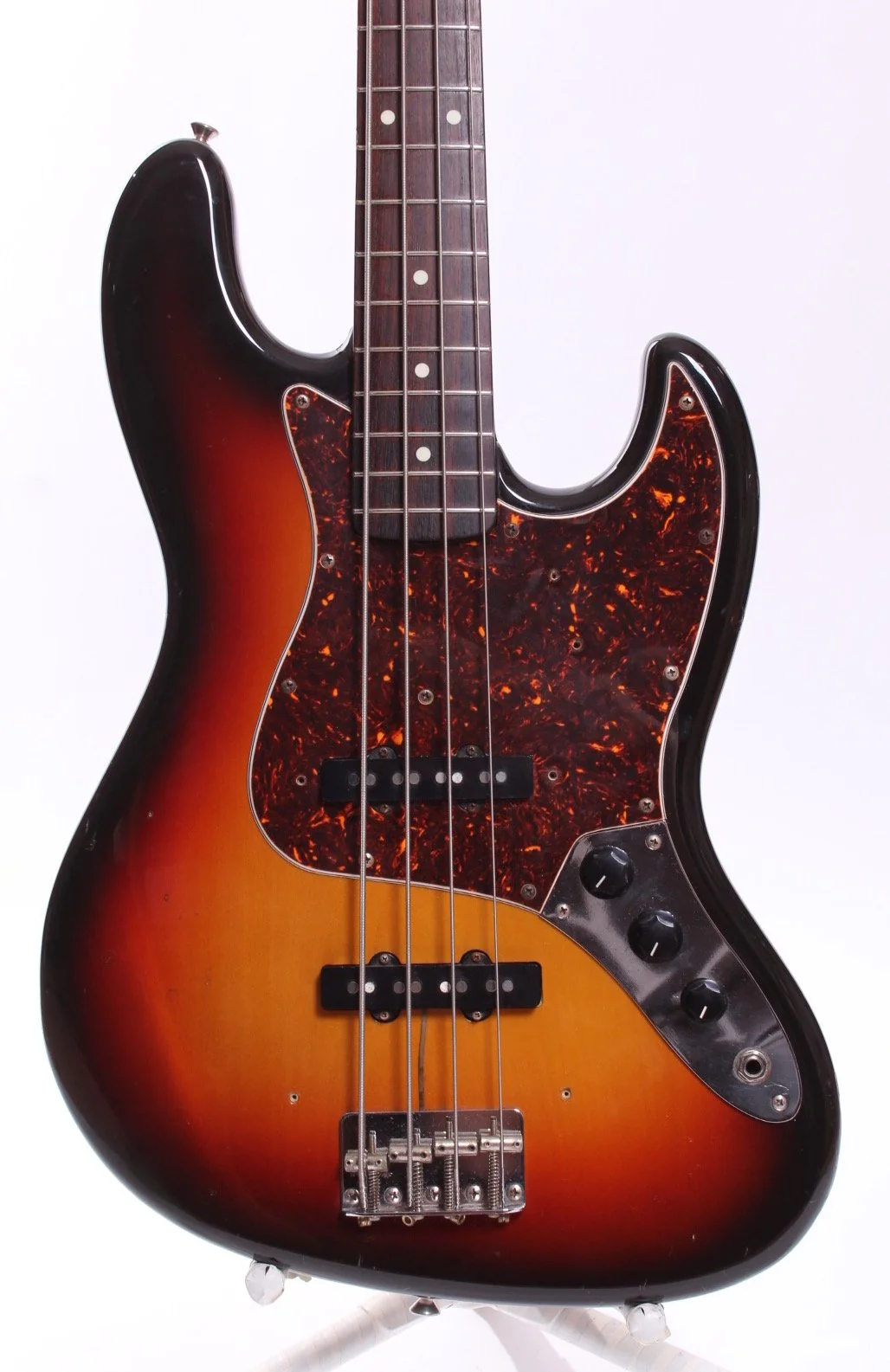 1985 Fender Japan Jazz Bass 62 Reissue sunburst - Image 2