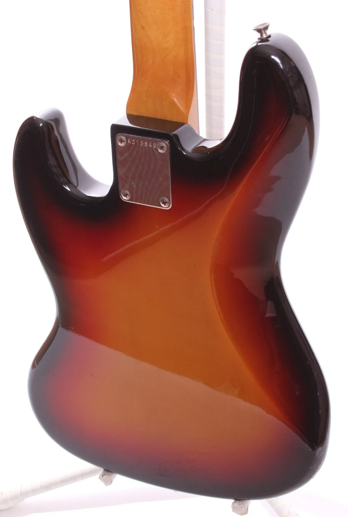 1985 Fender Japan Jazz Bass 62 Reissue sunburst - Image 8