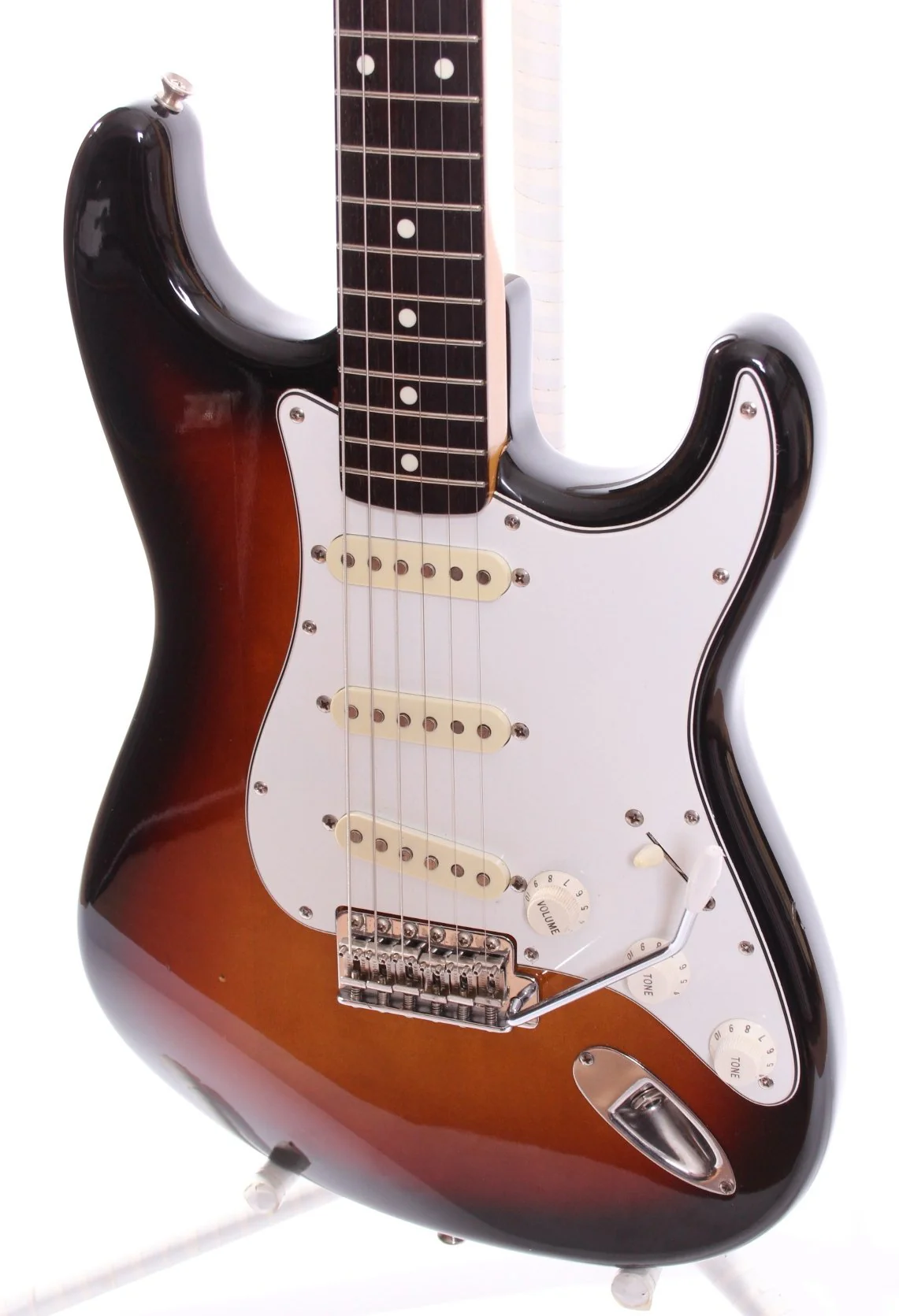 1985 Fender Japan Stratocaster '62 Reissue sunburst - Image 4