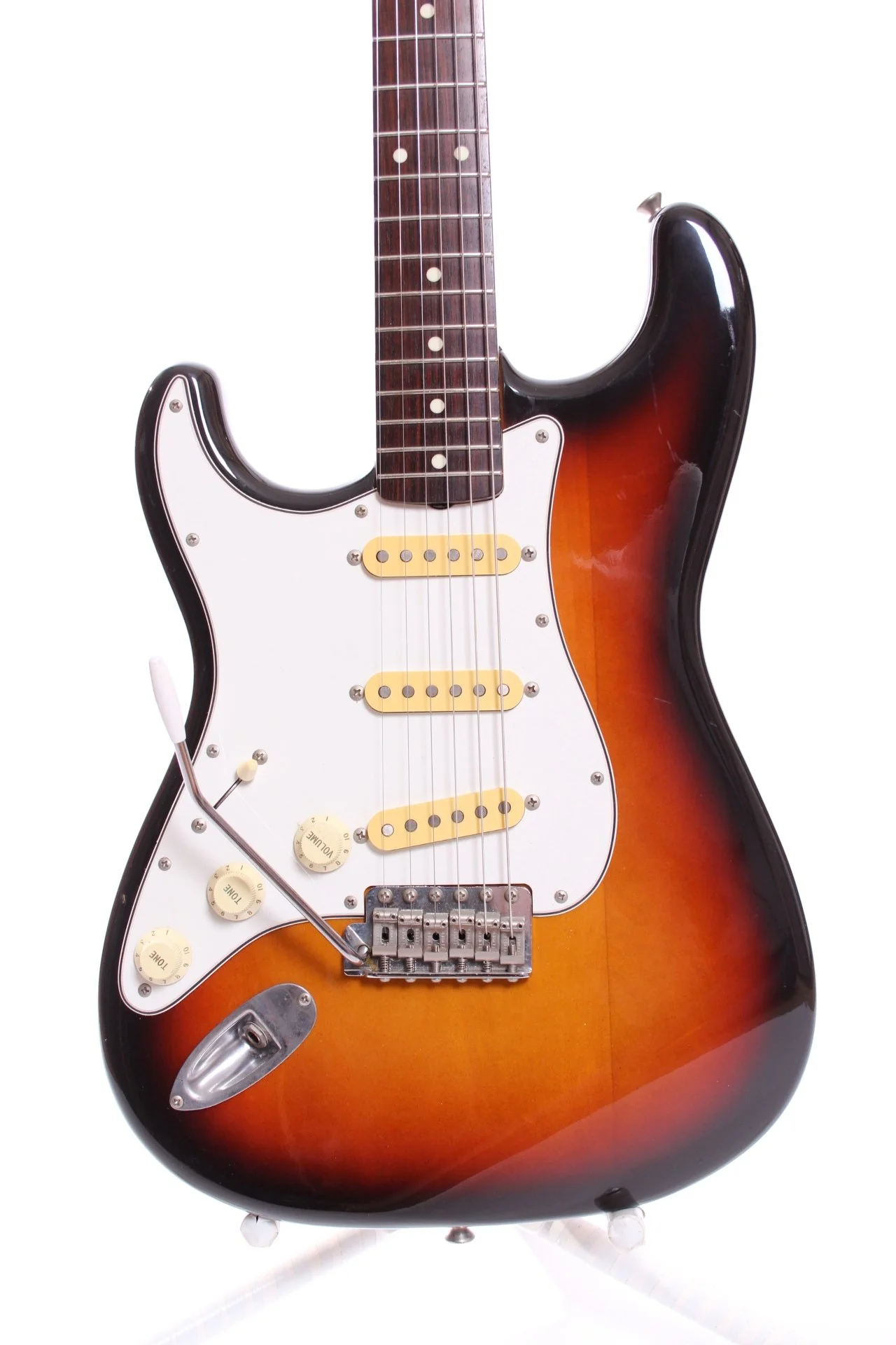 1985 Fender Japan Stratocaster '62 Reissue sunburst - Image 4